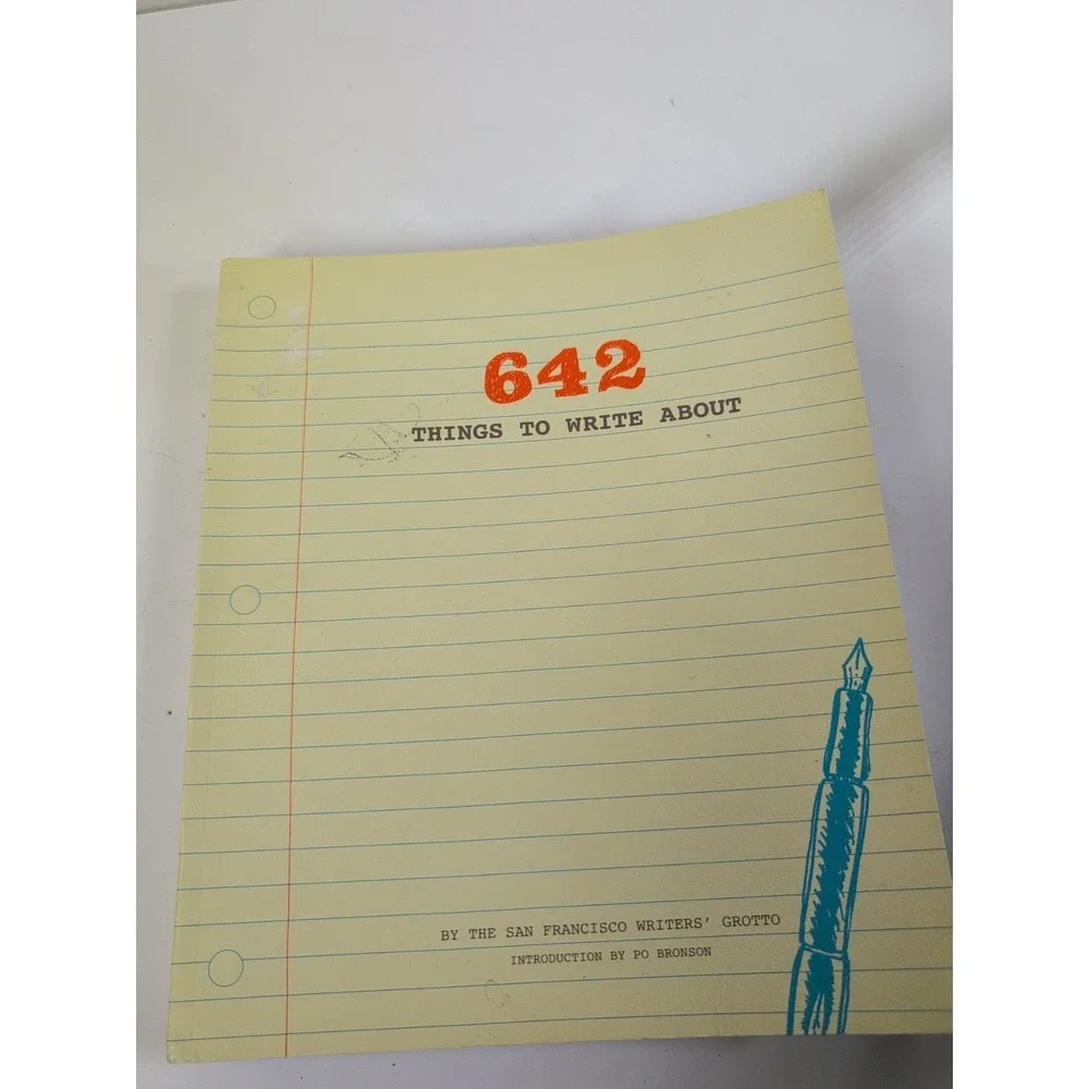 642‎ Things to Write about (Paperback or Softback) Prompted Journal New